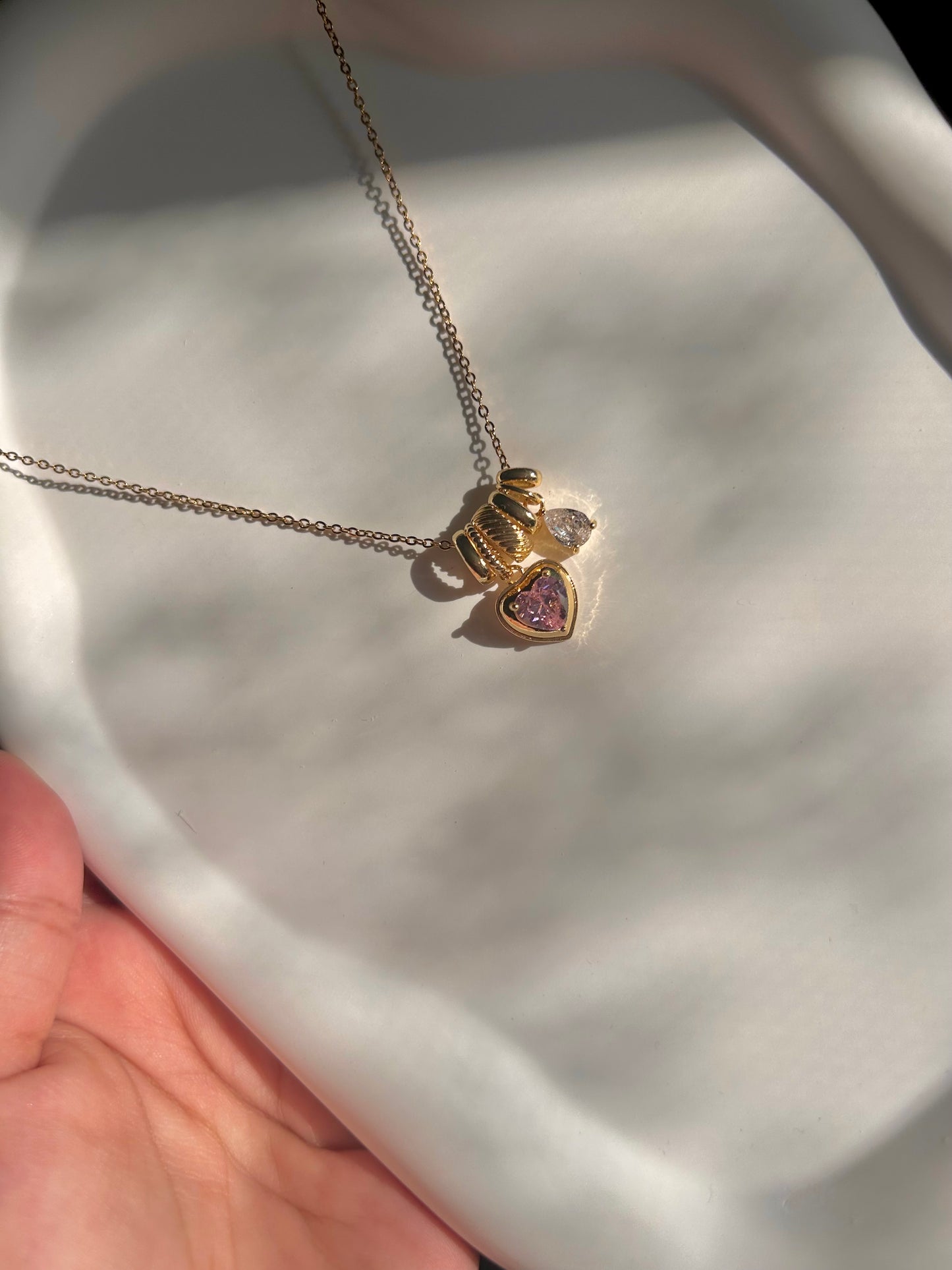 Edie charm necklace