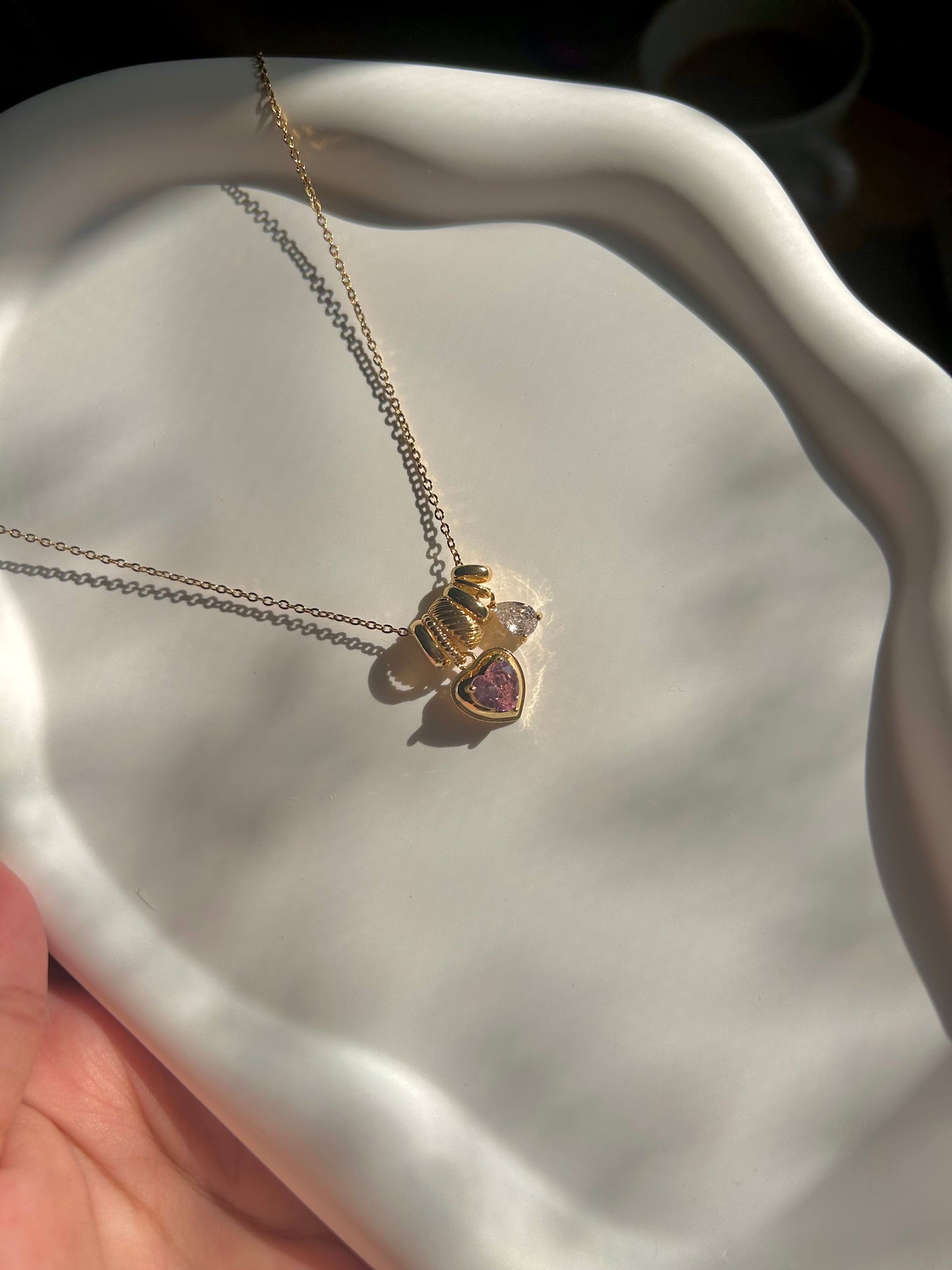 Edie charm necklace