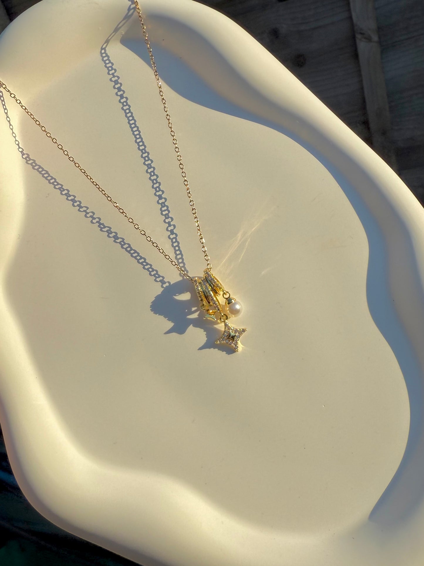 Stella charm necklace