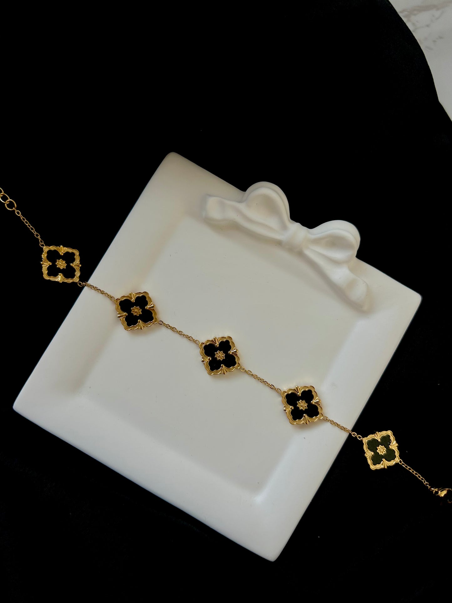 Athena bracelet ~ Black