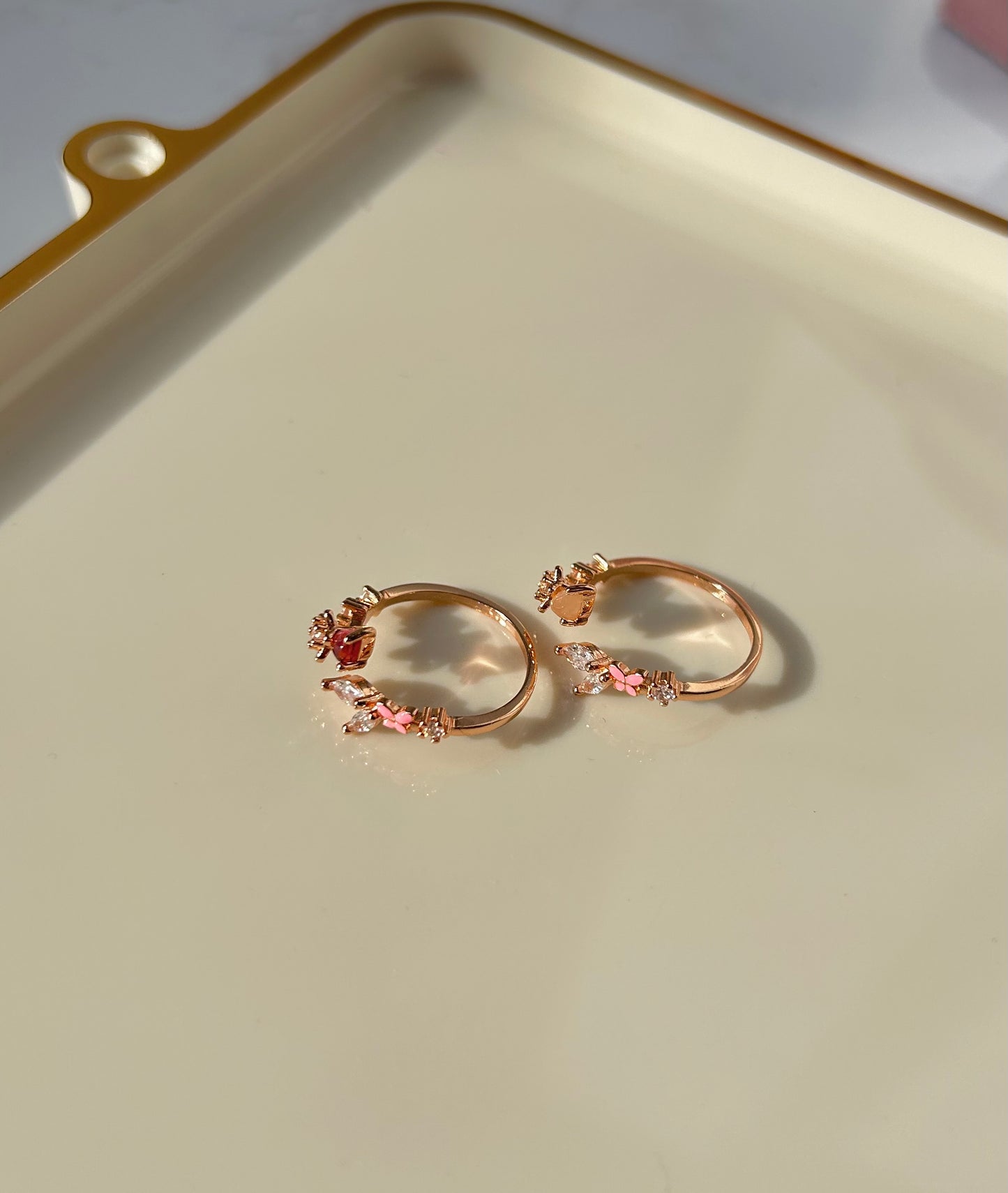 Sofia ring ~ peach