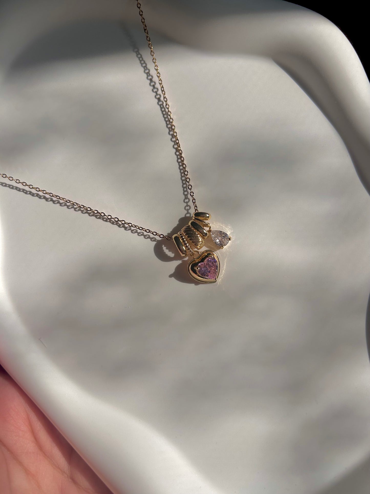 Edie charm necklace