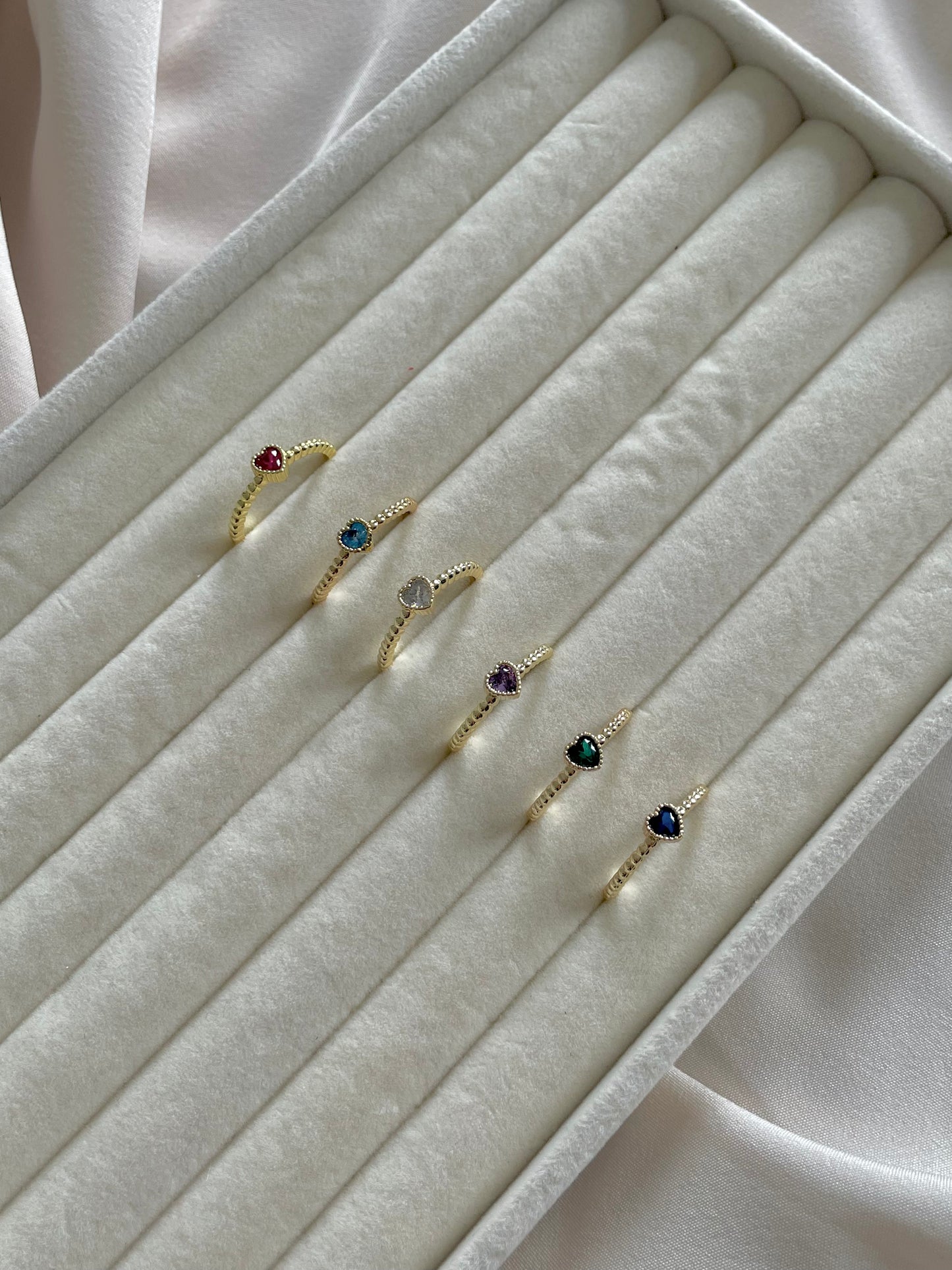 Lovestruck ring~ sapphire blue
