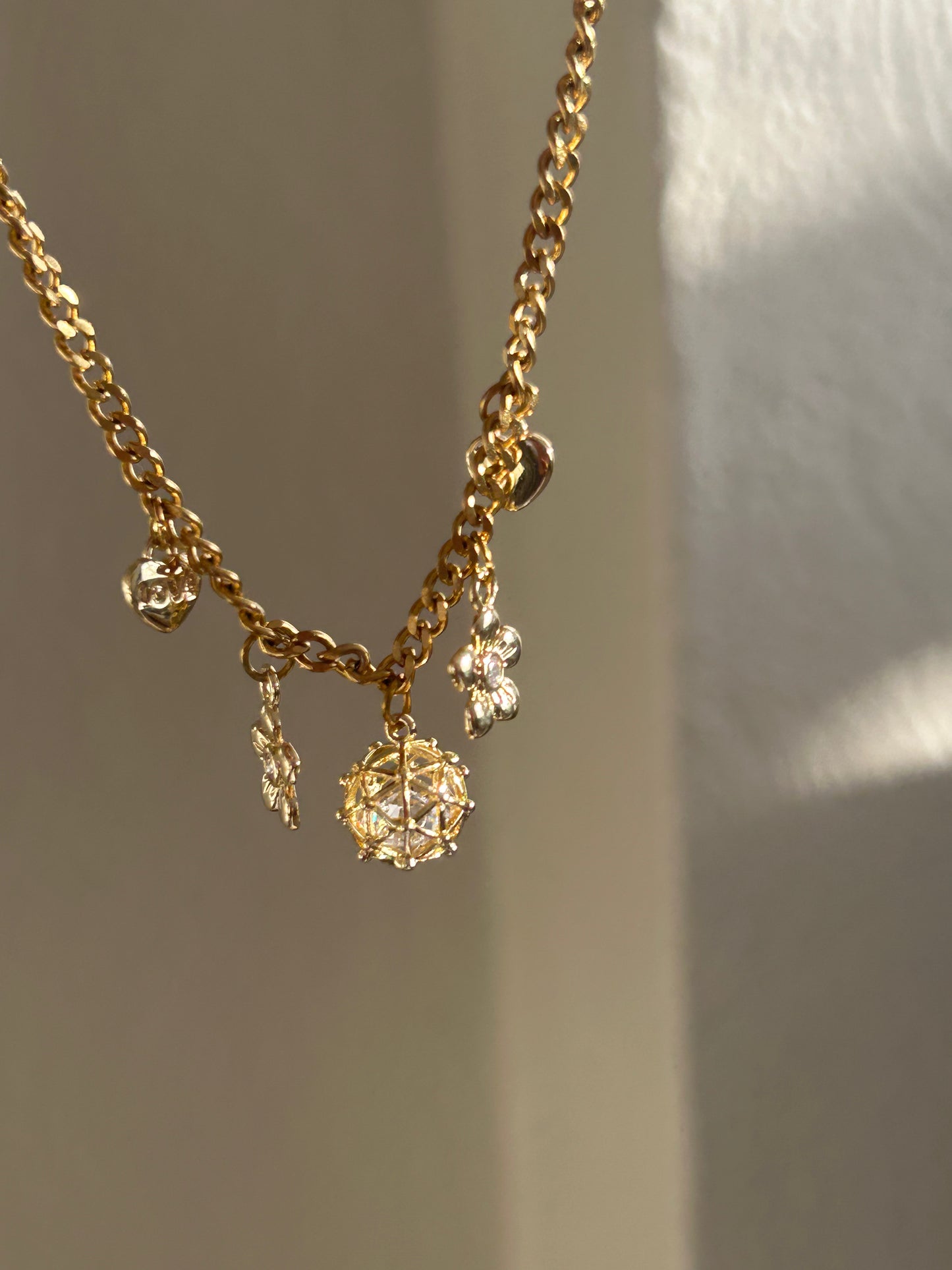 Tamara charm necklace