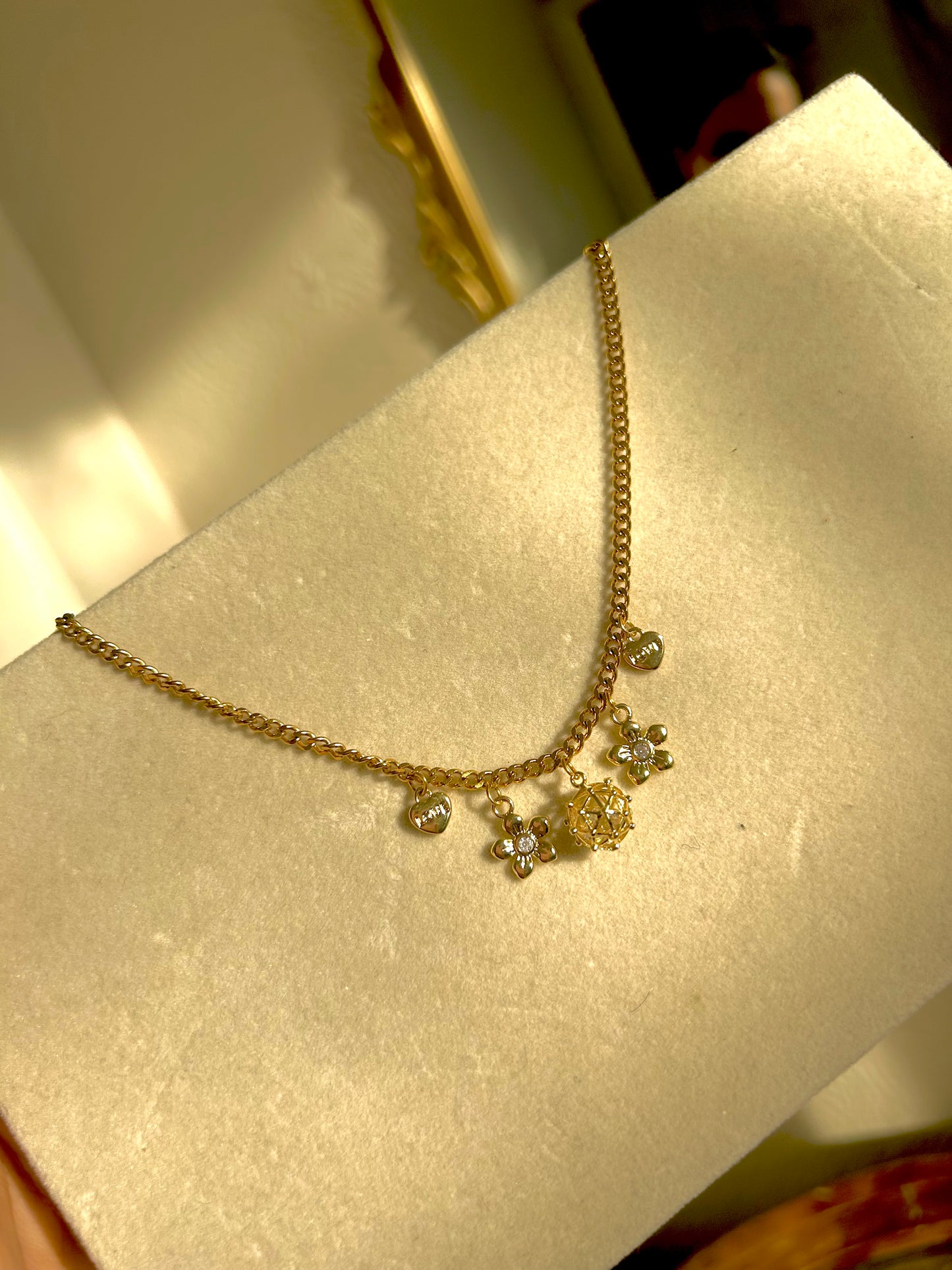 Tamara charm necklace