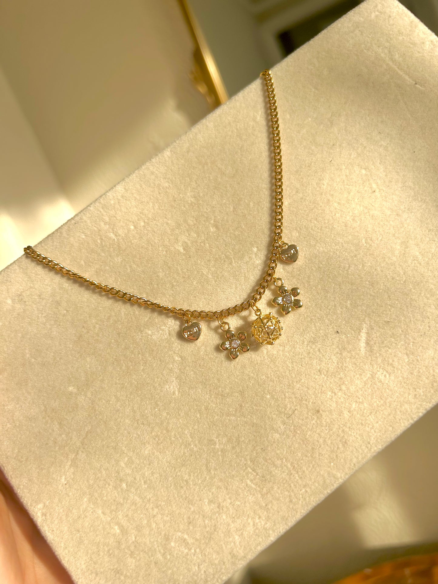 Tamara charm necklace