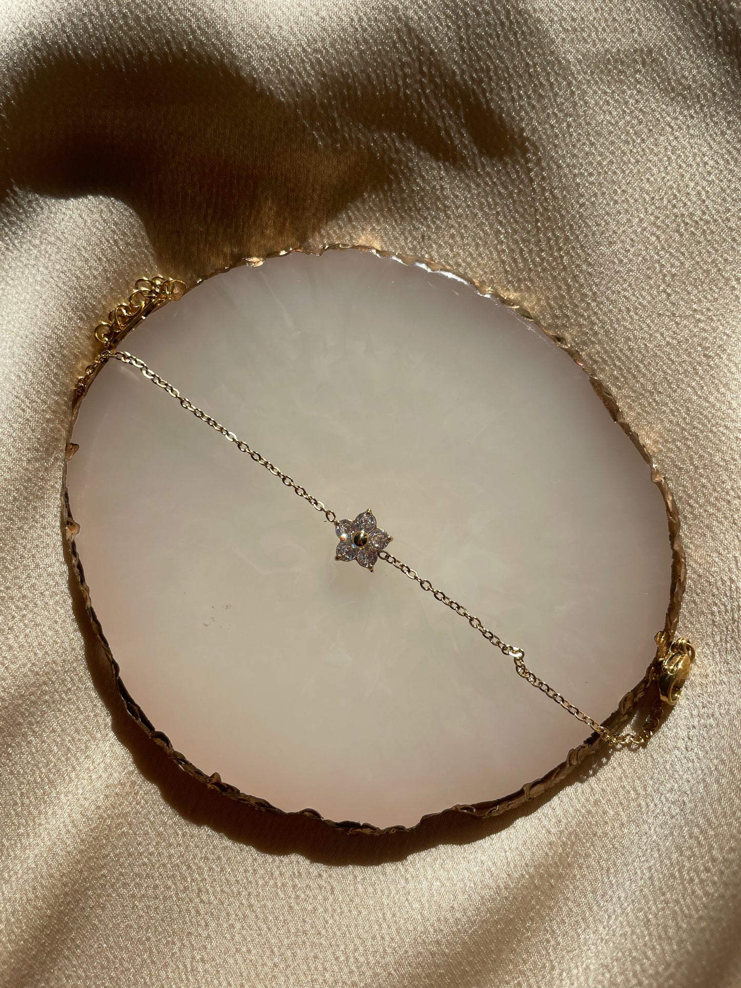 Sakura bracelet~ crystal clear