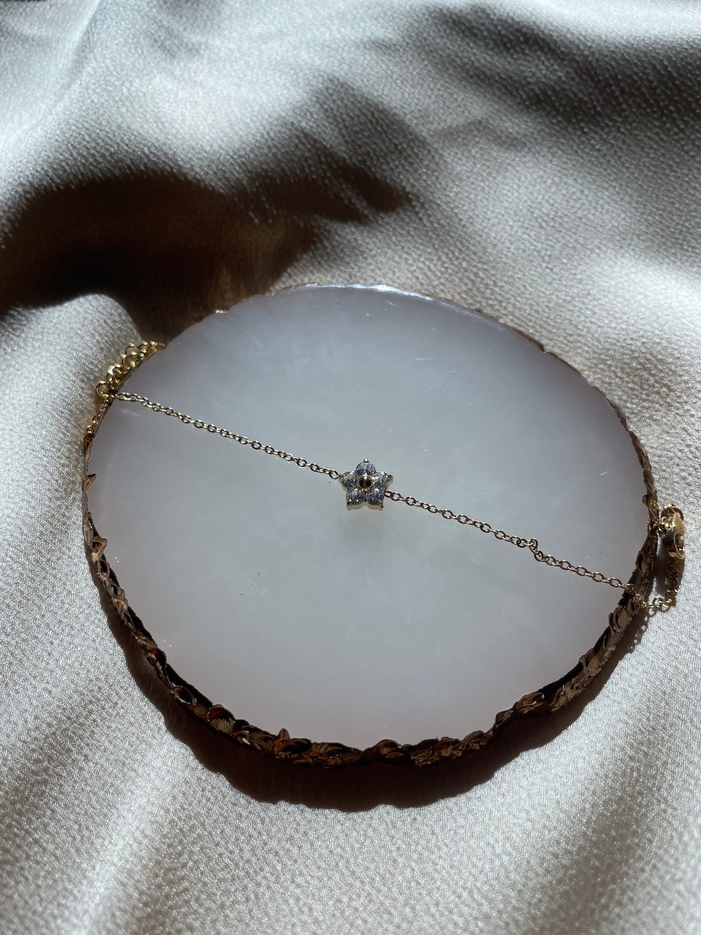 Sakura bracelet~ crystal clear
