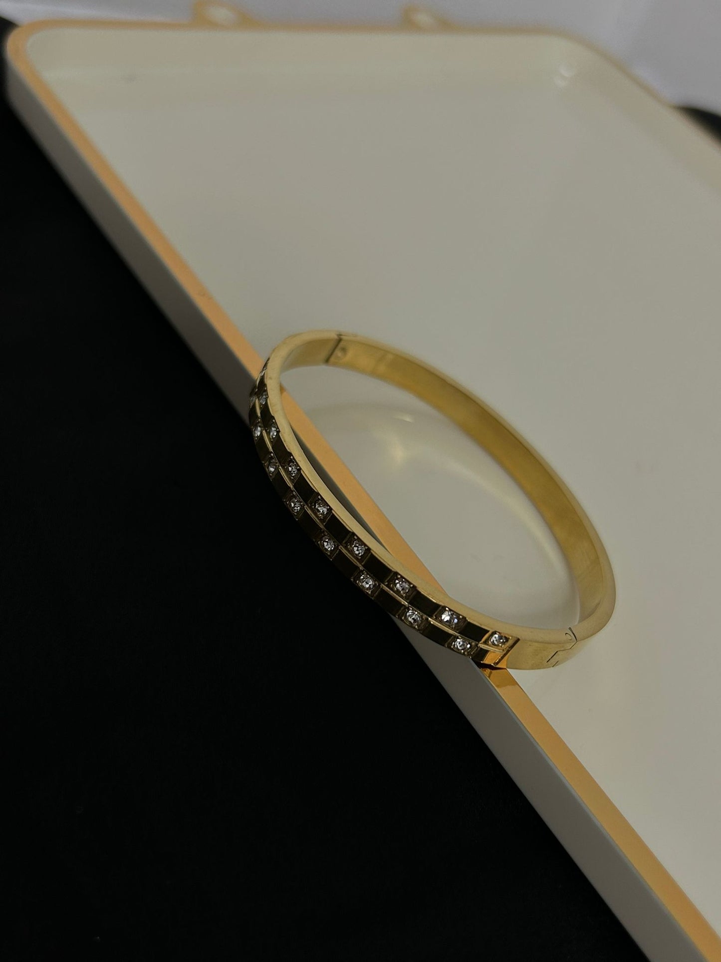 Loretta bangles- Silver / Gold