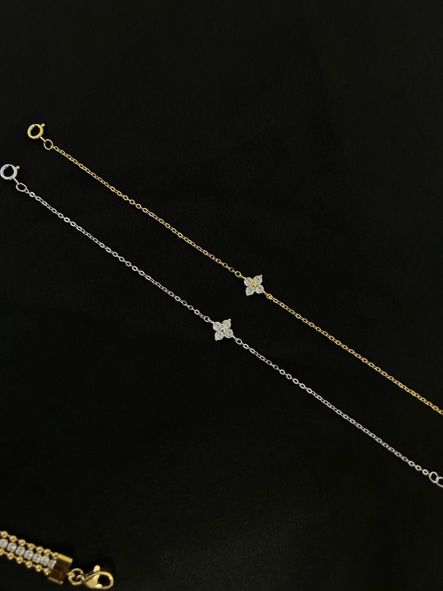 Evangeline bracelets ~ gold/silver