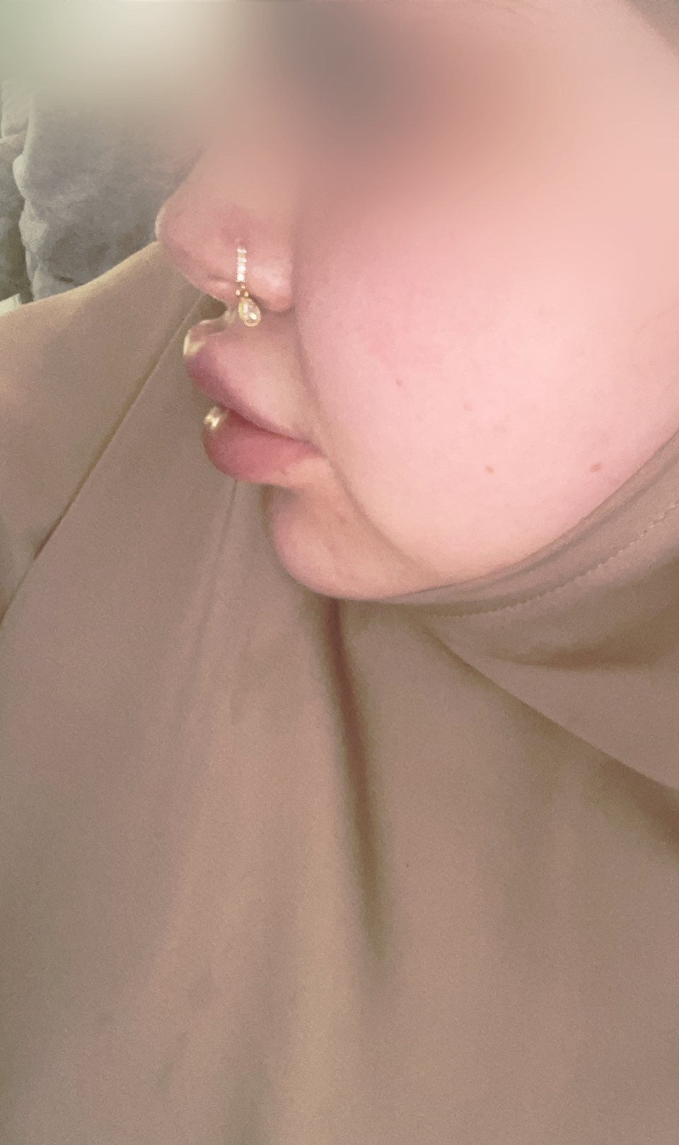 Misbah nose ring (gold)