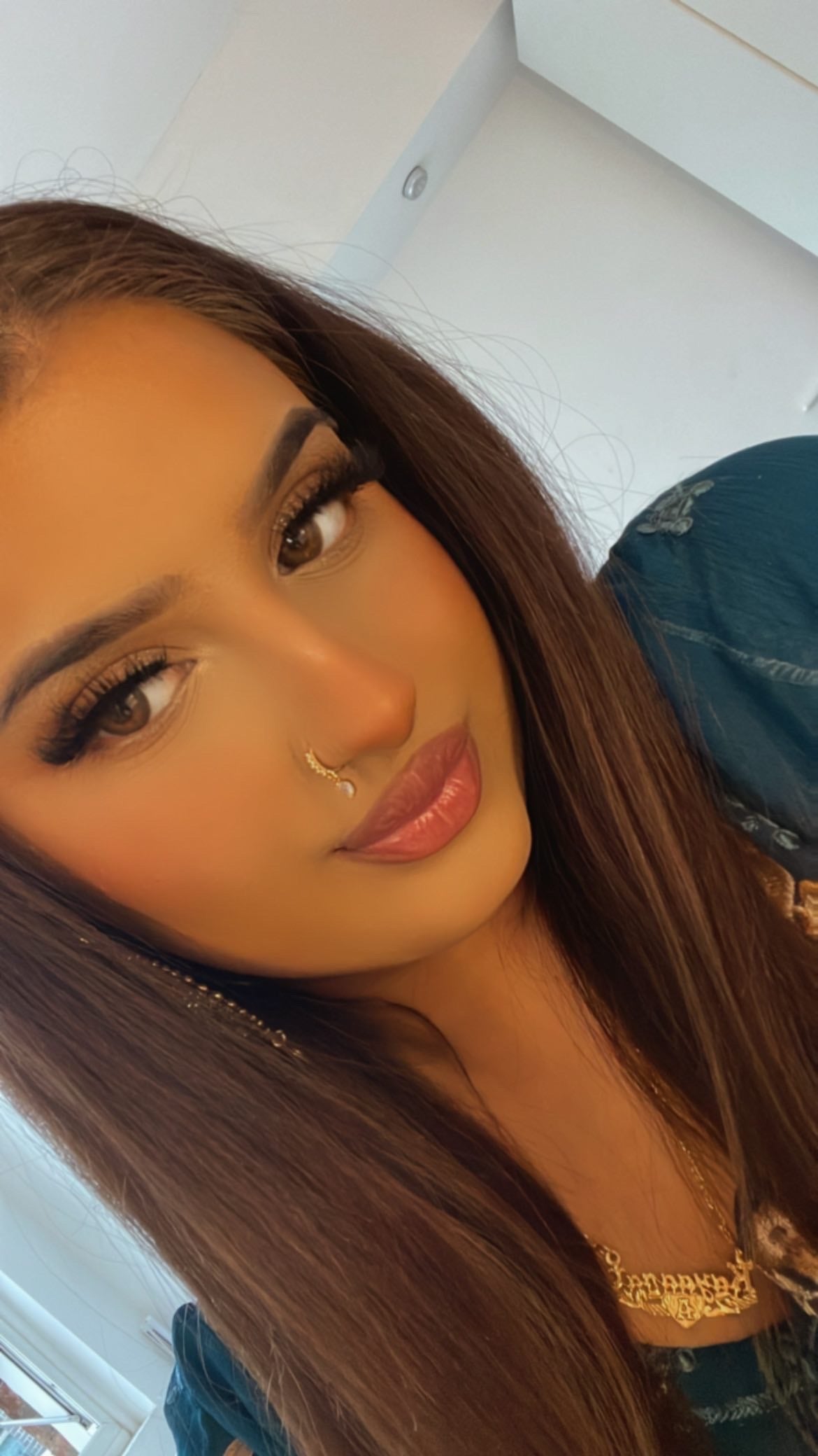 Saima nose ring (gold)