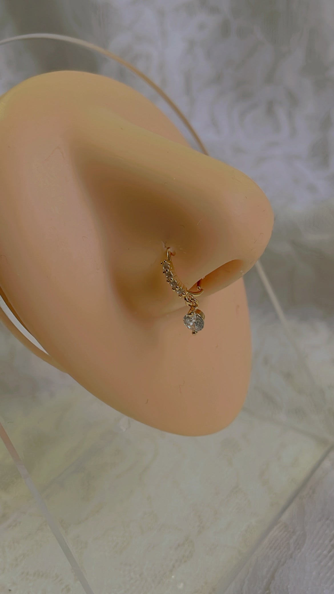 Saima nose ring (gold)