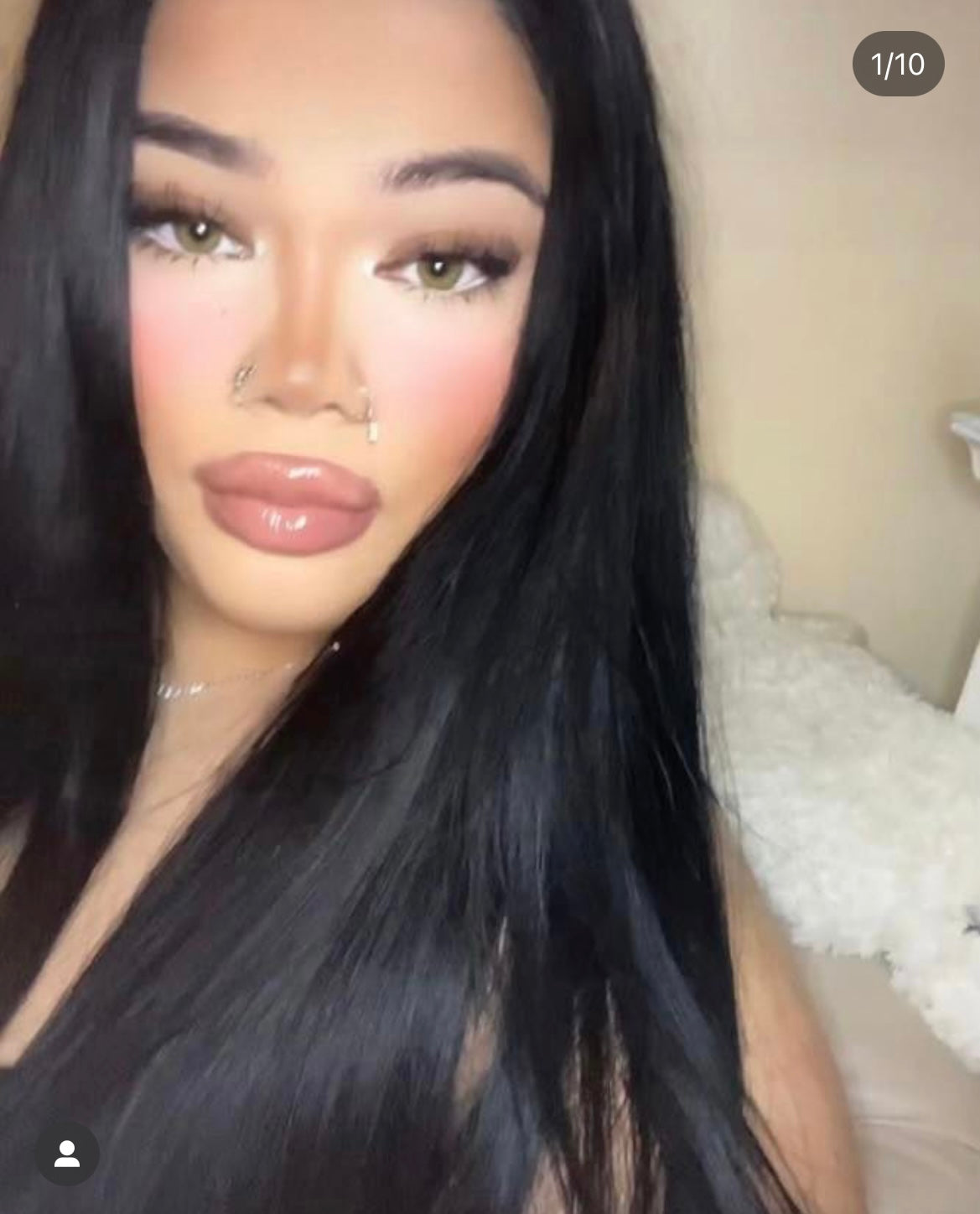 Shakerah nose ring (silver)