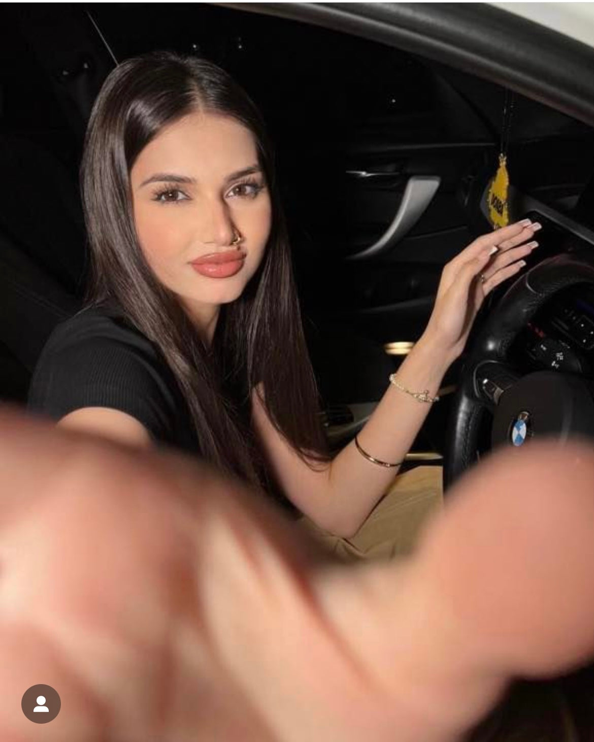 Saima nose ring (gold)