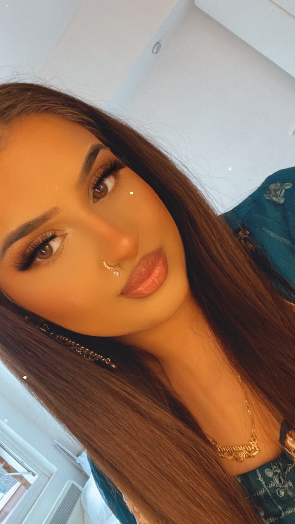 Saima nose ring (gold)