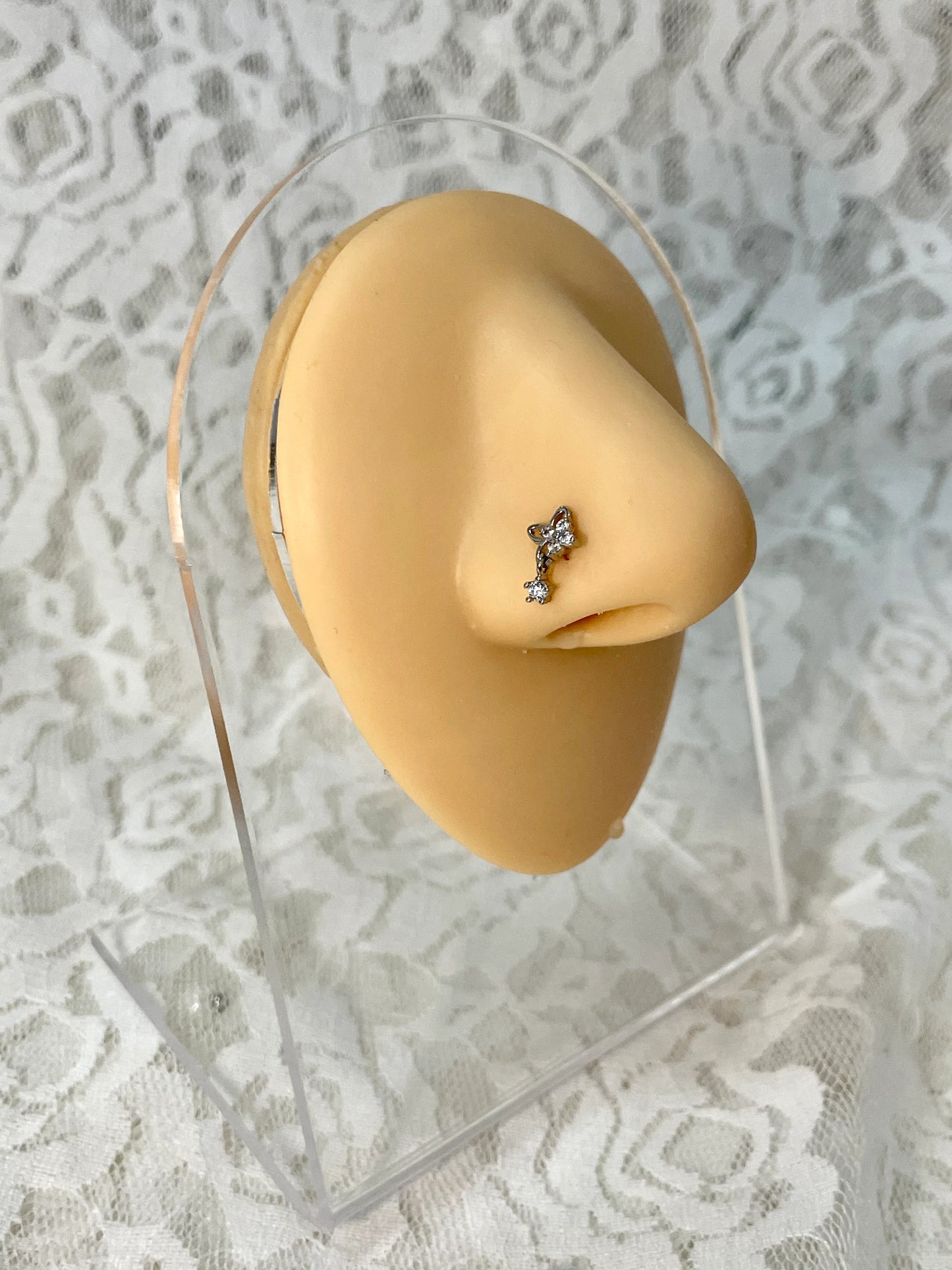 Evangeline nose stud ~ gold