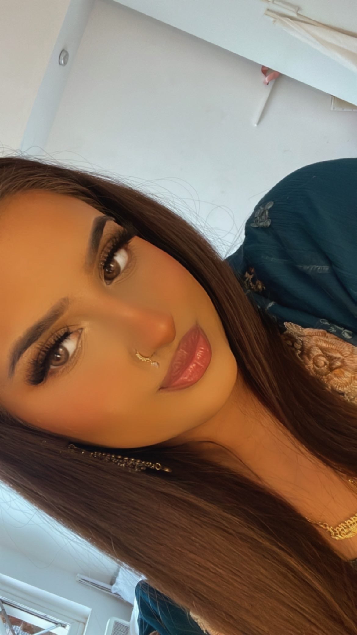 Saima nose ring (gold)