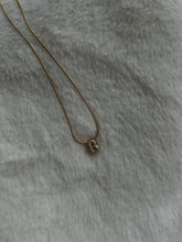 Load image into Gallery viewer, Bubble initial necklace
