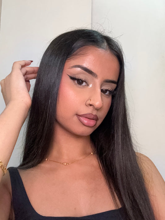 Royalty nose ring ~ gold