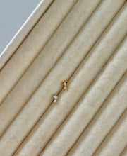 Load image into Gallery viewer, Promise nose stud ~ gold
