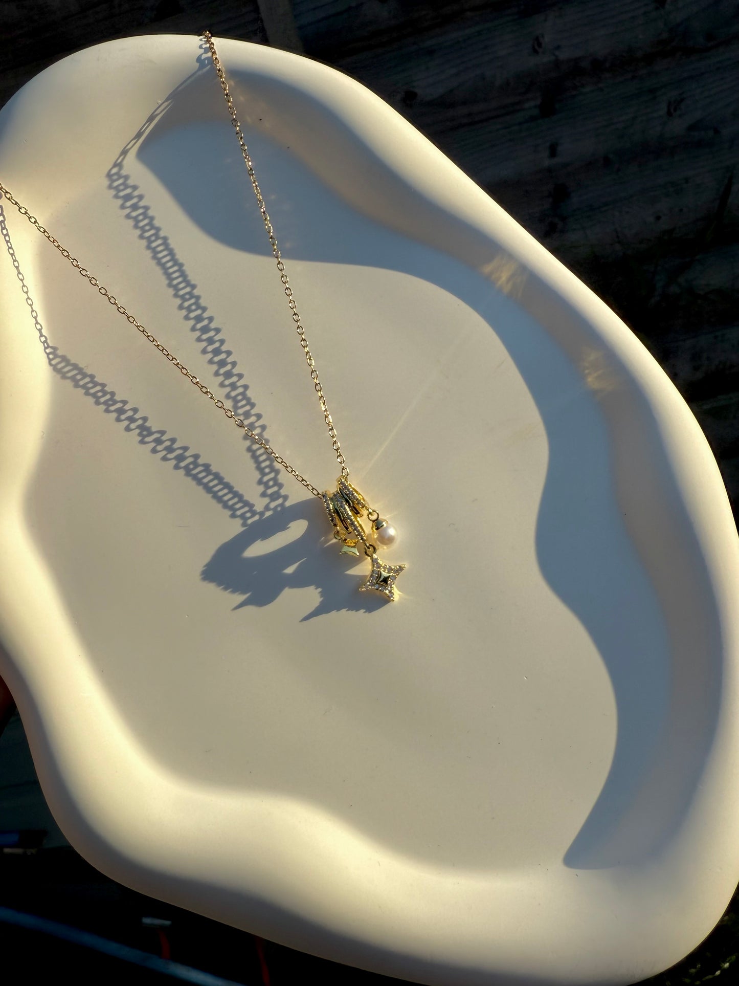 Stella charm necklace