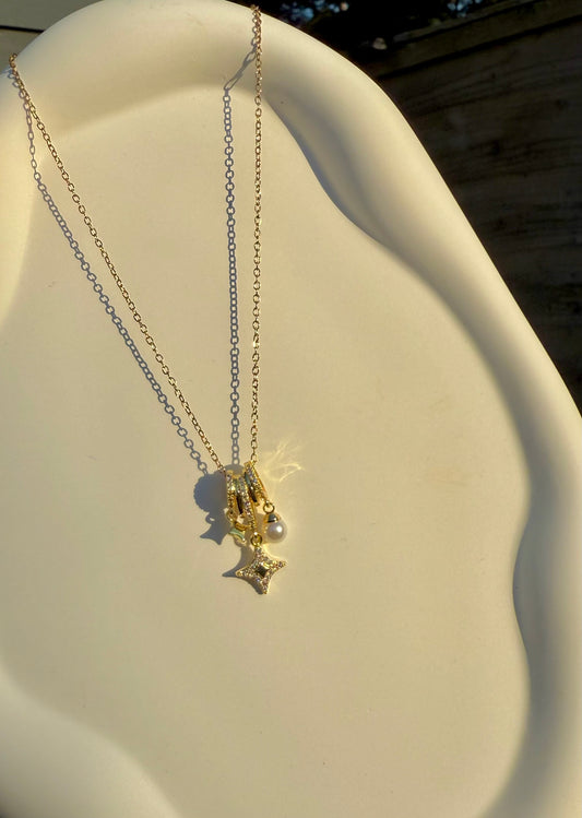 Stella charm necklace