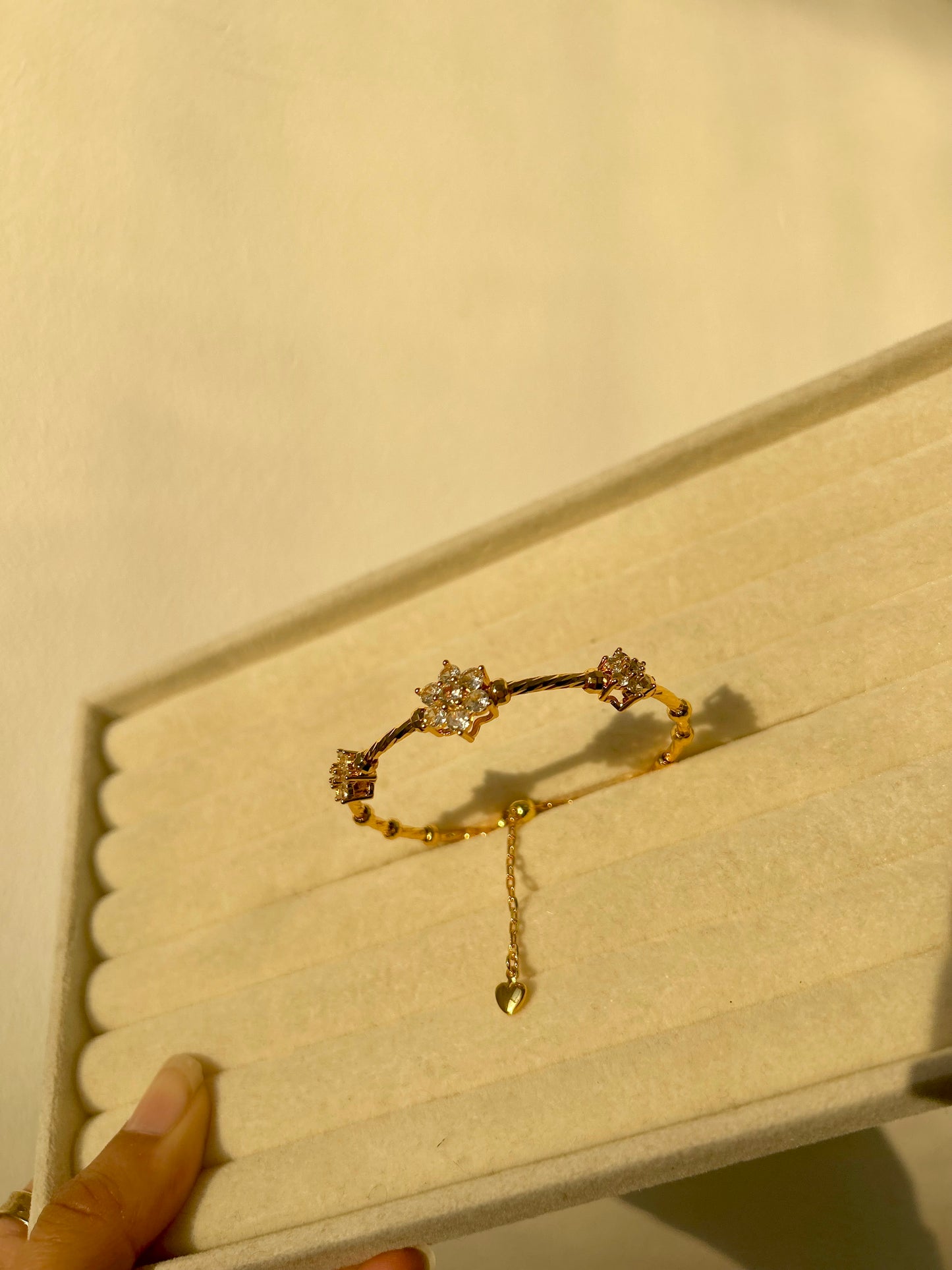 Aurora bangle ~Gold