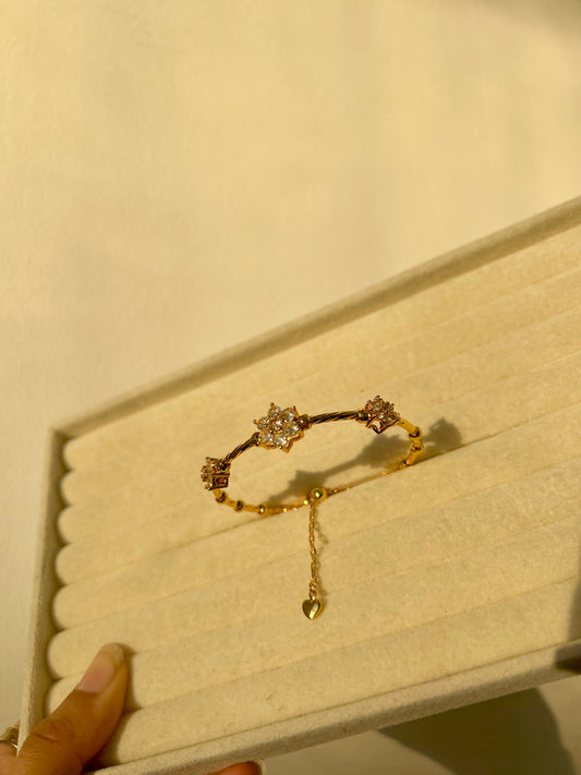 Aurora bangle ~Gold