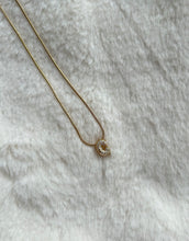 Load image into Gallery viewer, Bubble initial necklace
