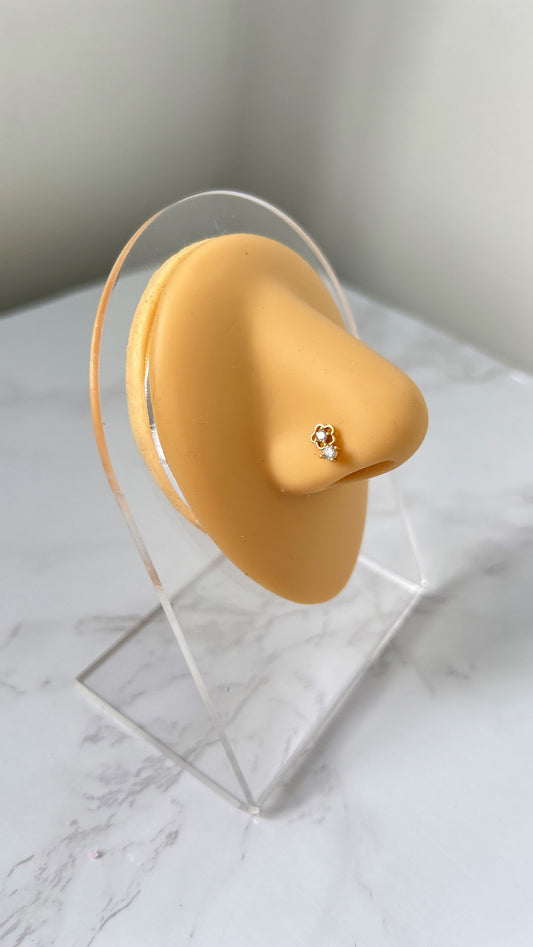 Aila nose stud ~ gold