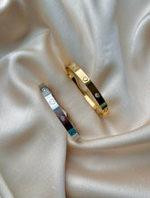 Load image into Gallery viewer, Liyanna bangles- Silver / Gold
