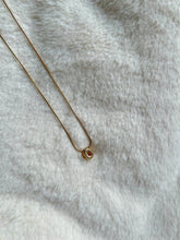 Load image into Gallery viewer, Bubble initial necklace
