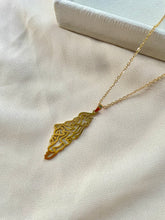 Load image into Gallery viewer, Palestine calligraphy necklace
