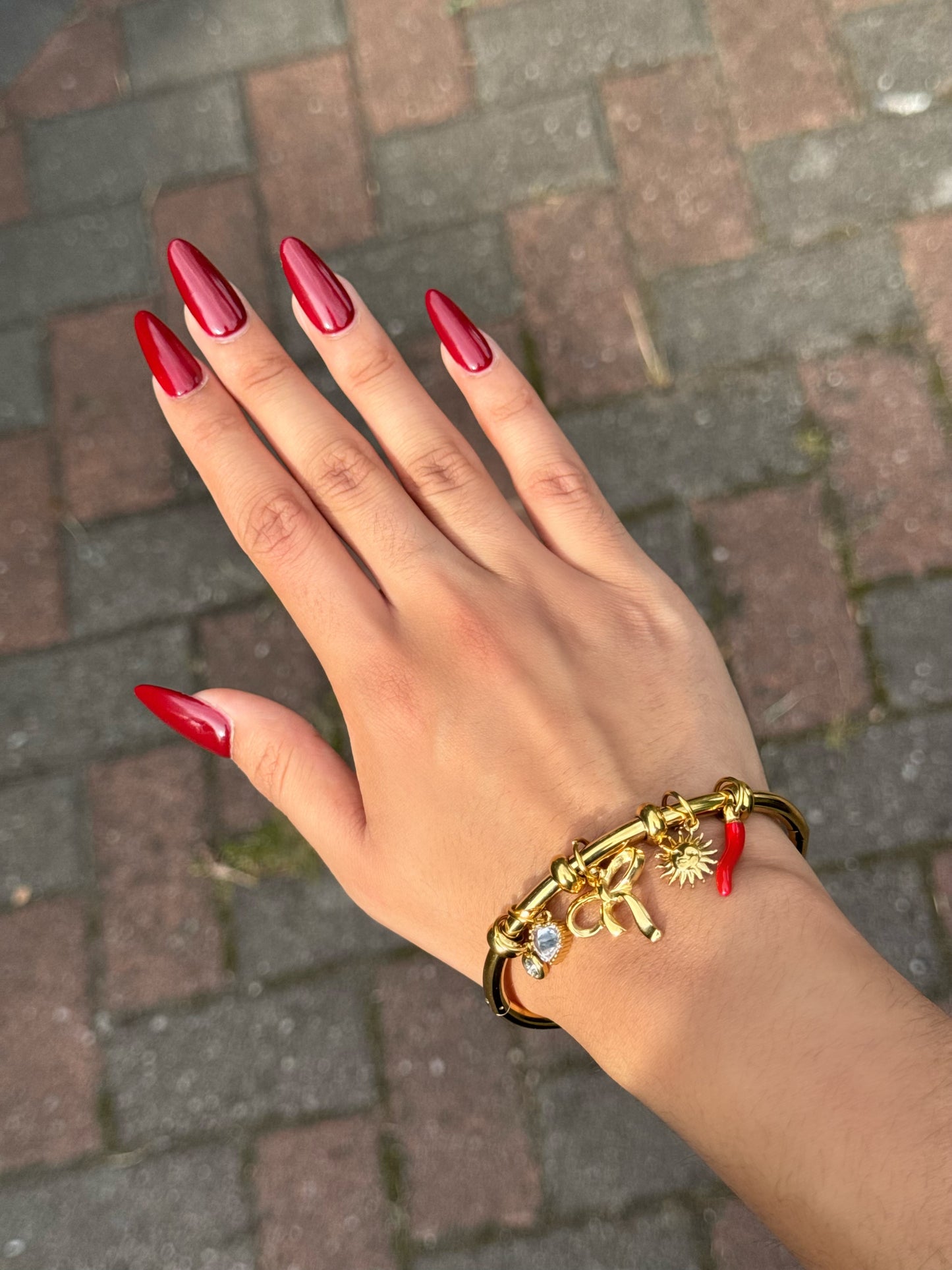 Pepper Charm Bangle