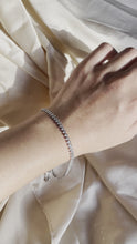 Load and play video in Gallery viewer, Halima bracelet~ Silver
