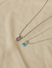 Load image into Gallery viewer, Elina necklace ~ baby blue
