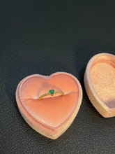 Load image into Gallery viewer, Lovestruck ring ~ Emerald
