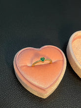 Load image into Gallery viewer, Lovestruck ring ~ Emerald
