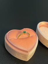 Load image into Gallery viewer, Lovestruck ring ~ Emerald
