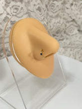 Load image into Gallery viewer, Royalty nose ring ~ gold
